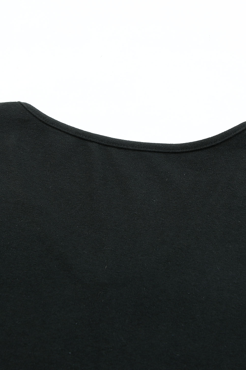Solid Color V Neck Long Sleeve Knit Top